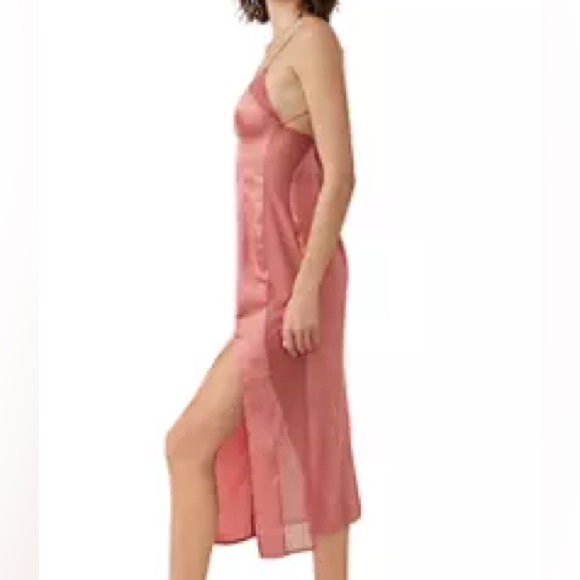 Free People City Cool Midi Slip - Picture 2 of 7